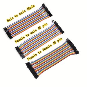 Dupont Jumper Wires Kit 120pcs 20cm (M-M, M-F, F-F)