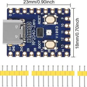 RP2040-Zero Mini Board 3pcs