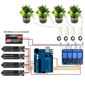 4CH Auto Watering System Kit