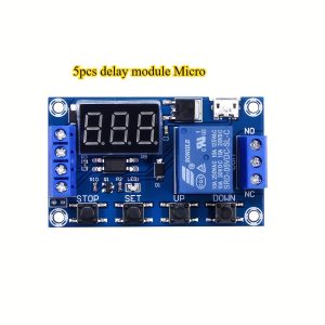 timer relay module 1ch delay switch with type c, 6 30v