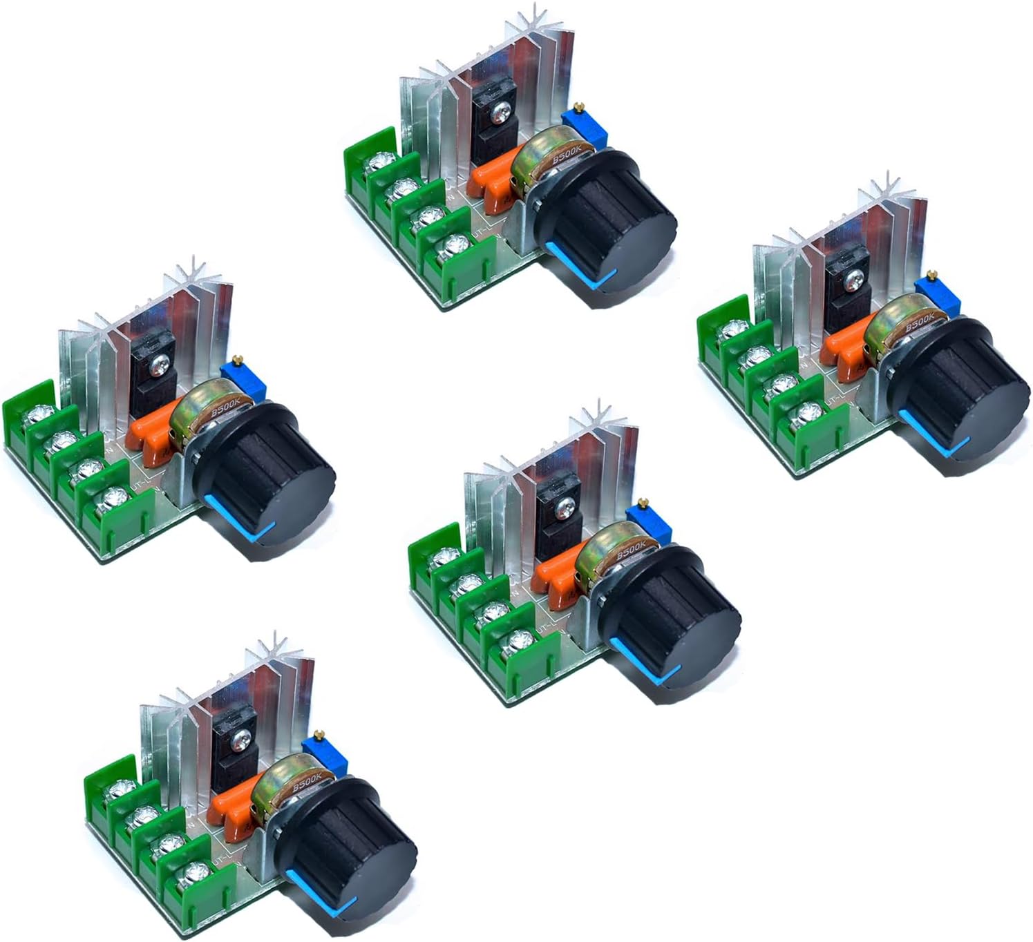 5x AC 50-220V 2000W 25A SCR Motor Speed Controller